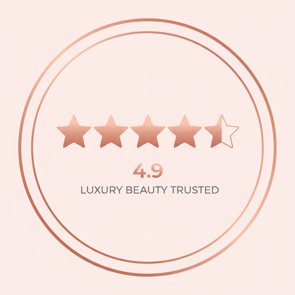 4.9 Star Reviews - Pink