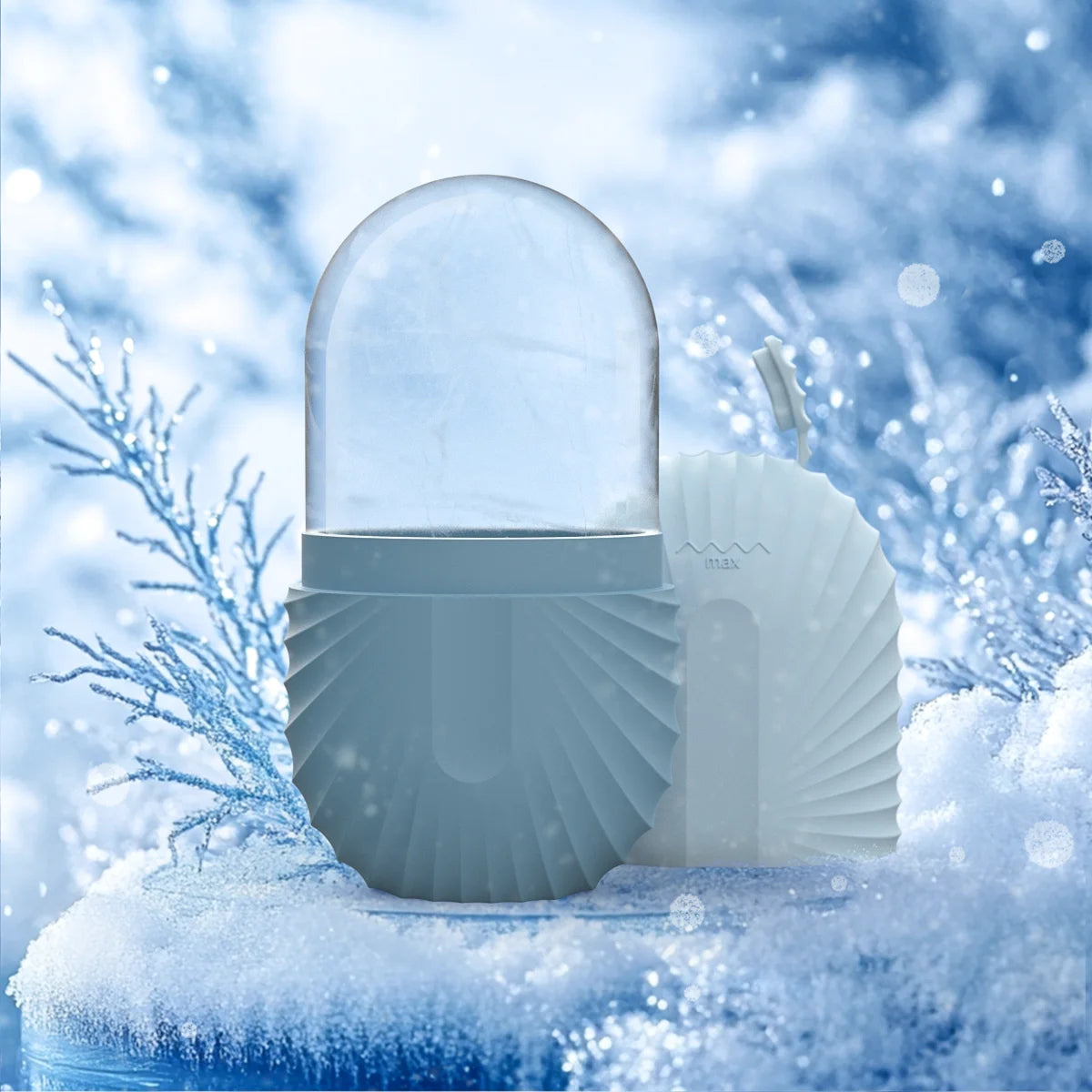 1pc silicone face ice cube mold for Beauty and Skin Care silicon face ice roller